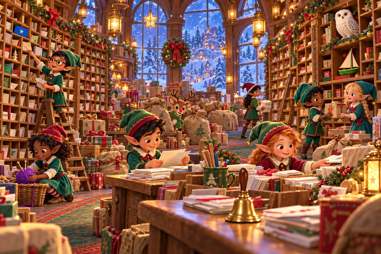 The North Pole Workshop | A little room for Christmas